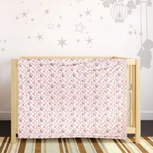 Animal Pink Bubble Blanket