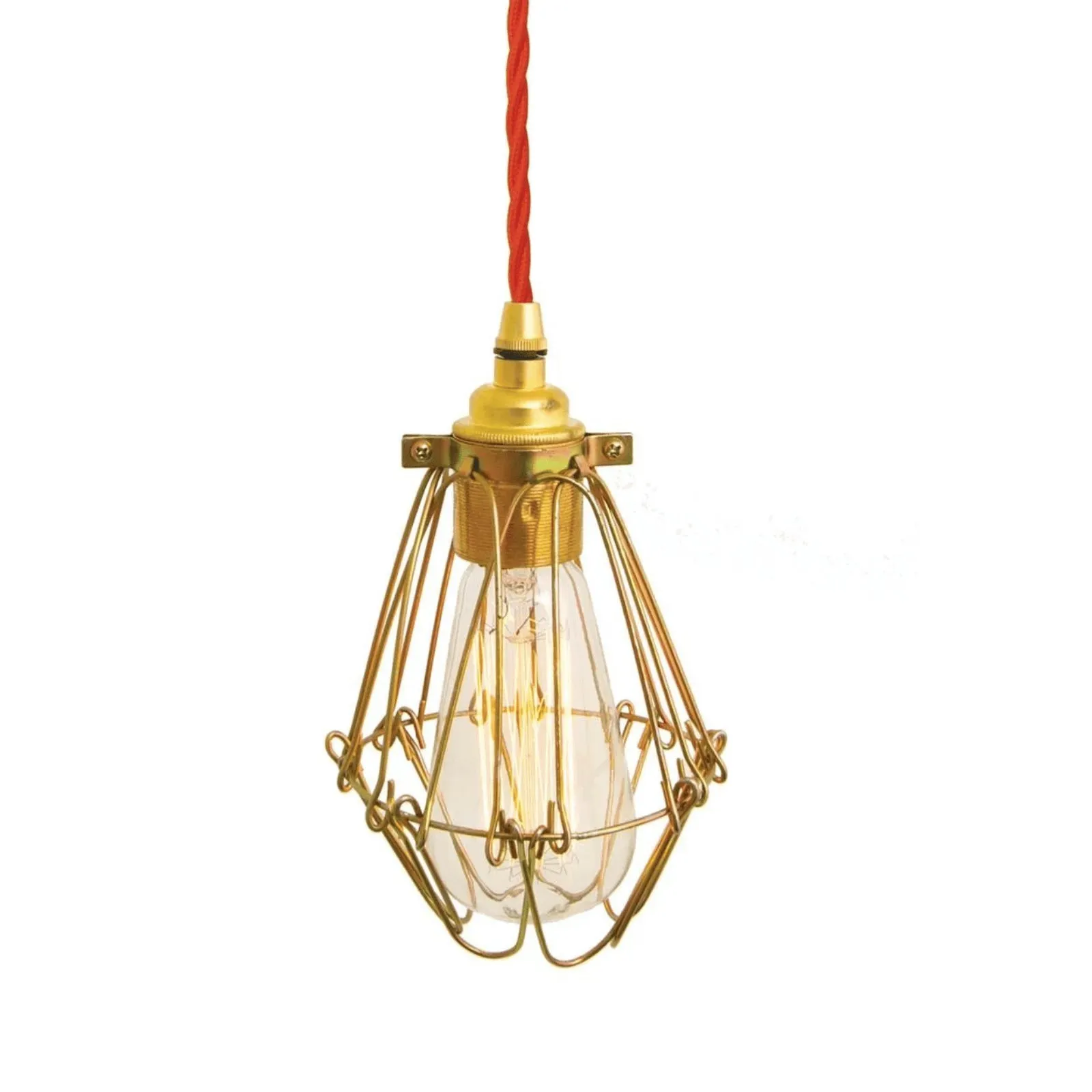 Cage pendant light