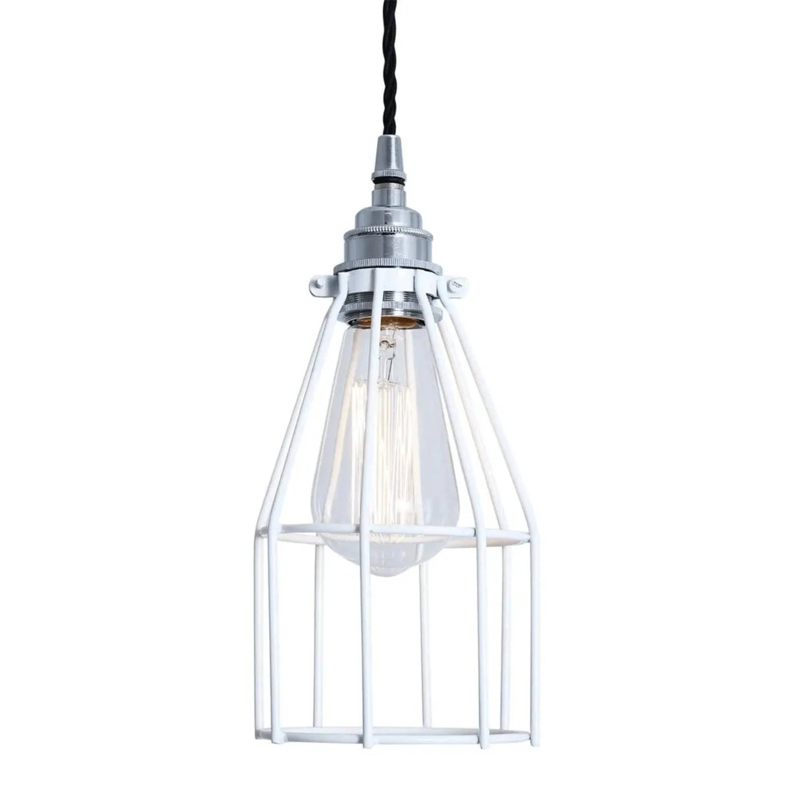 Cage pendant light