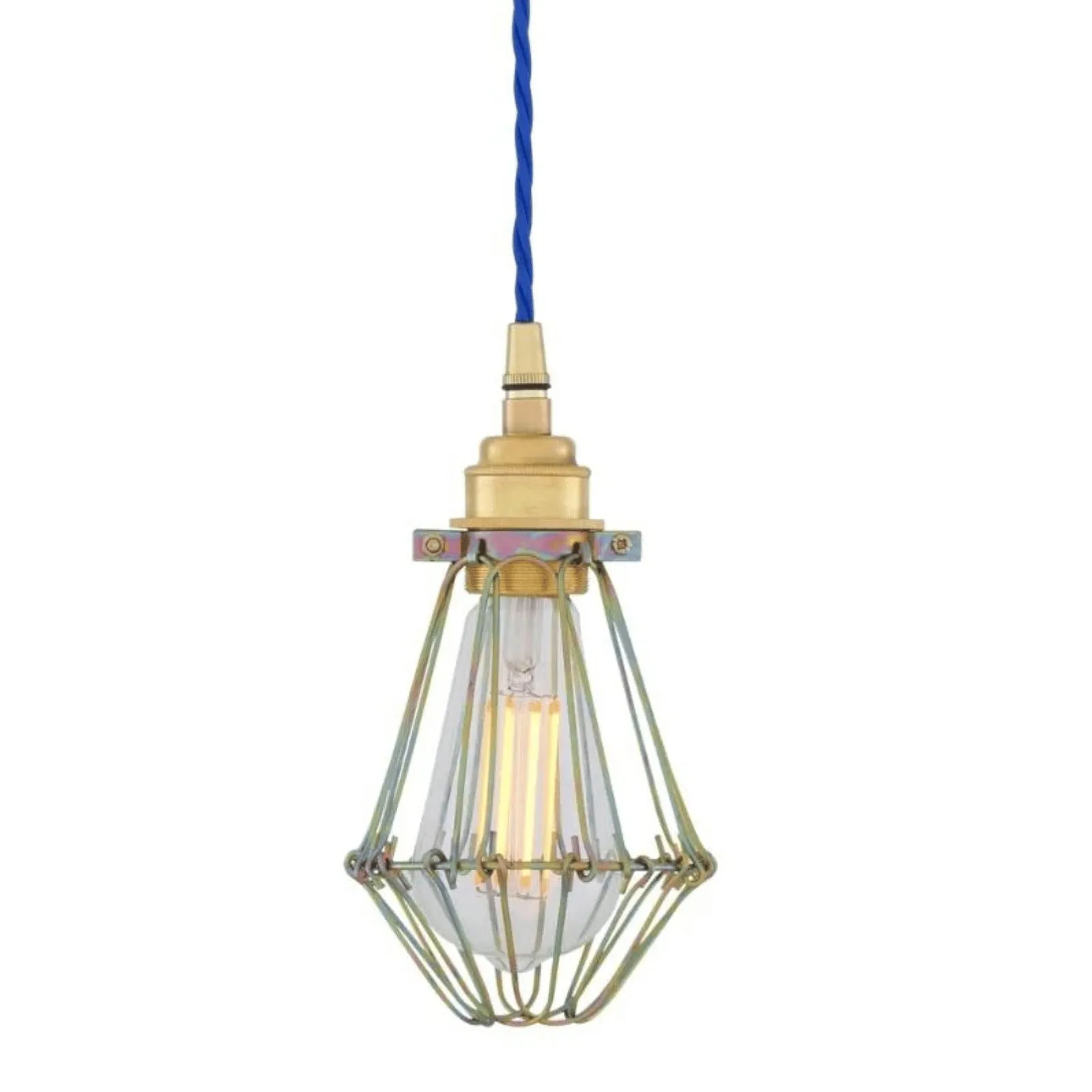 Cage pendant light