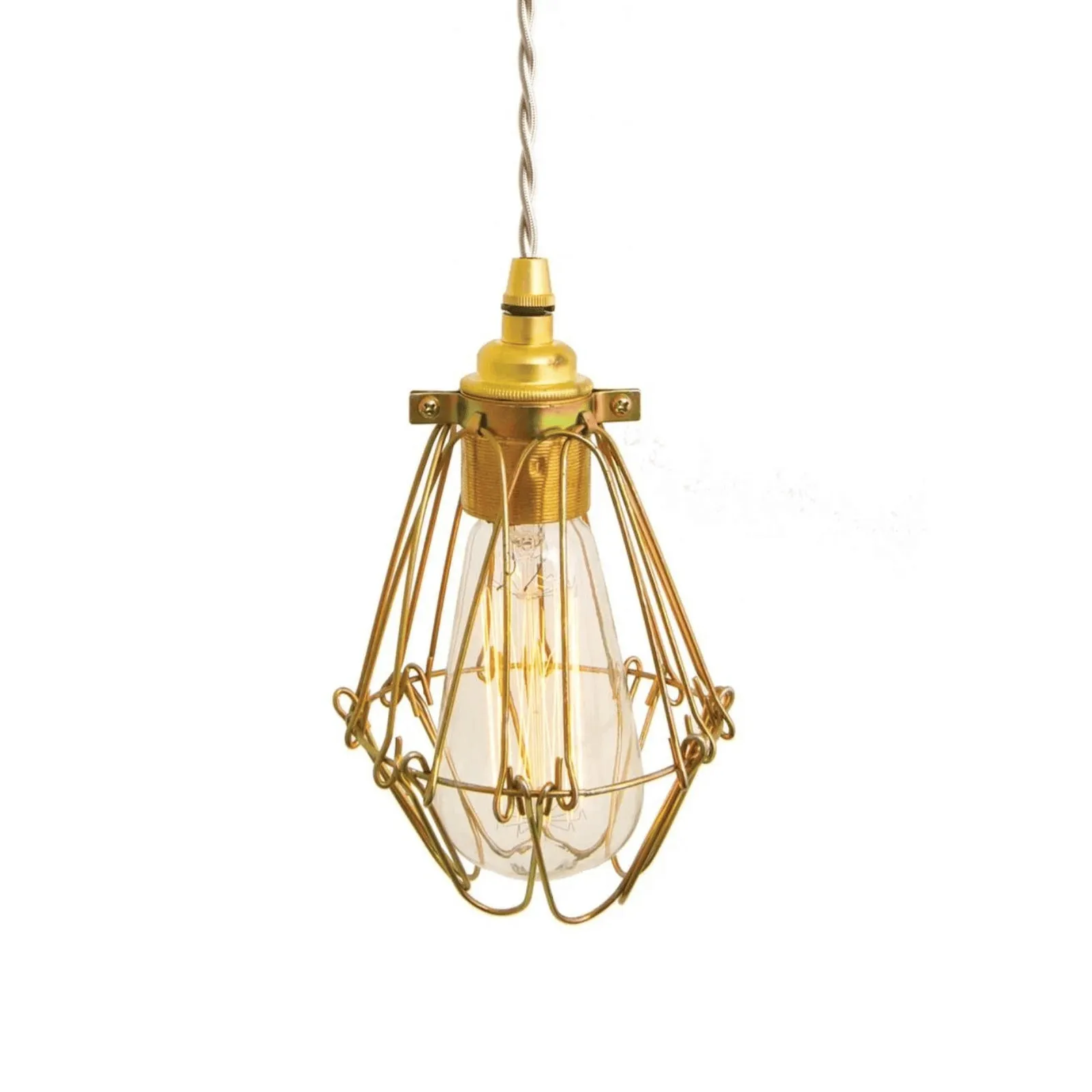 Cage pendant light