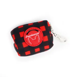 Frenchiestore Poop Bag Dispenser | Buffalo Plaid