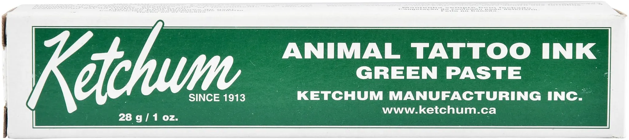 Ketchum Green Animal Tattoo Paste, 1 oz