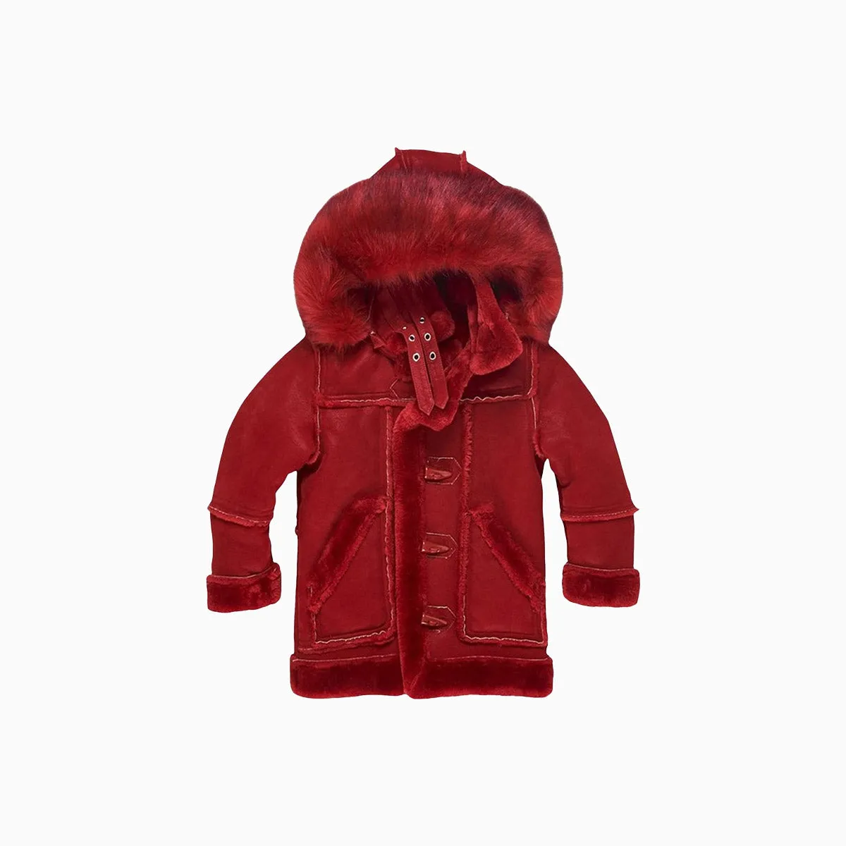 Kid's Denali Shearling Coat