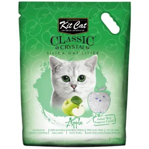 Kit Cat Classic Crystal Apple Silica Cat Litter 5L