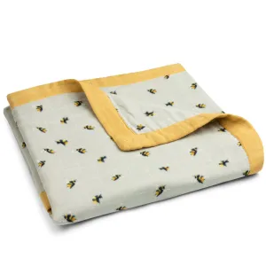 Milkbarn Bumblebee Big Lovey Muslin Blanket