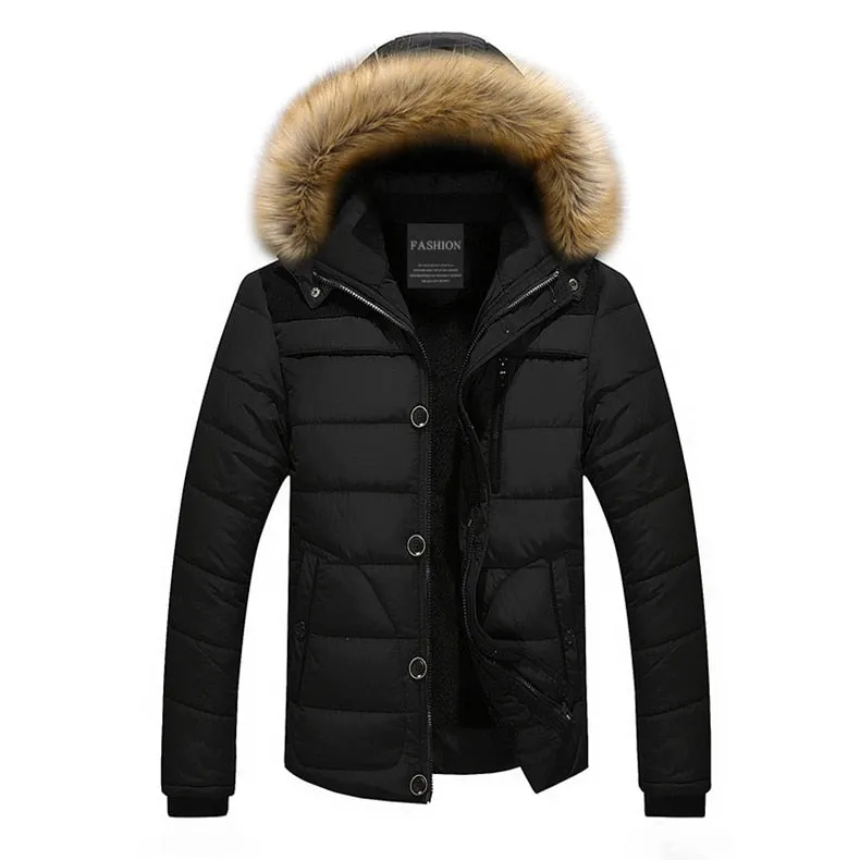 Parkas Men Jacket  Warm Coat Man