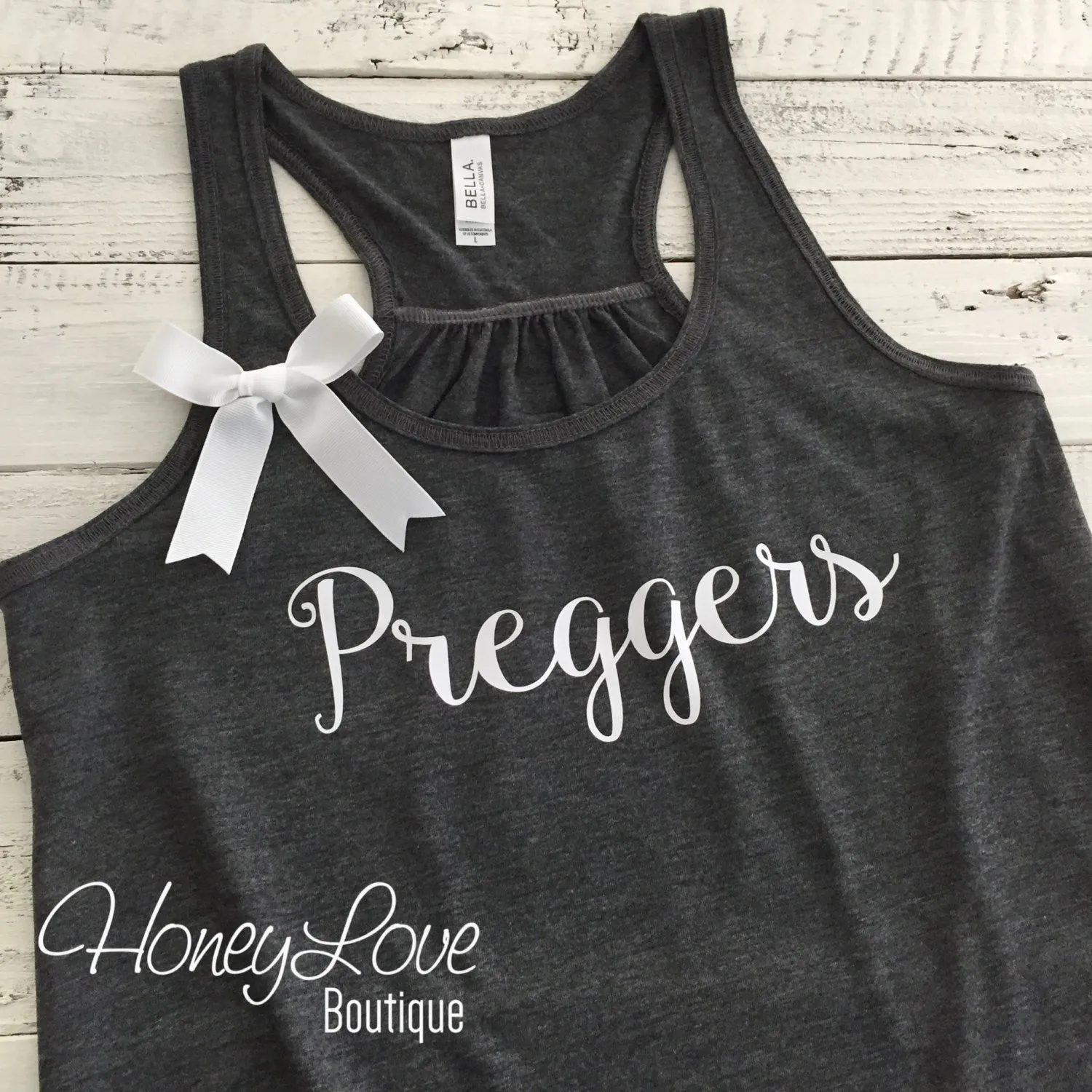 Preggers flowy tank