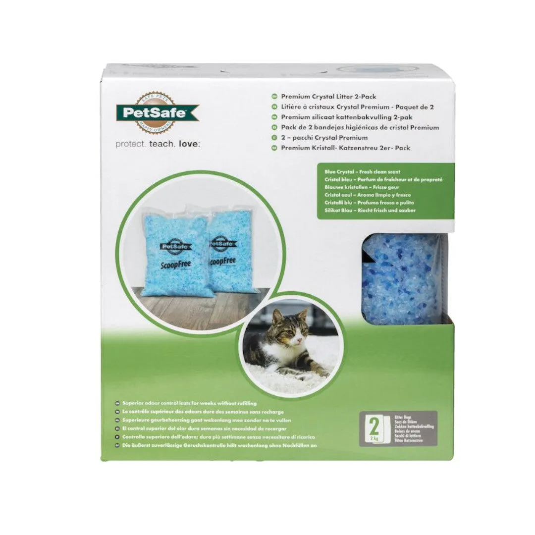 Premium Crystal Litter 2-Pack