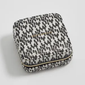 Square Travel Jewelry Box by Estella Bartlett