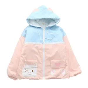 Sweet Kitten Windbreaker