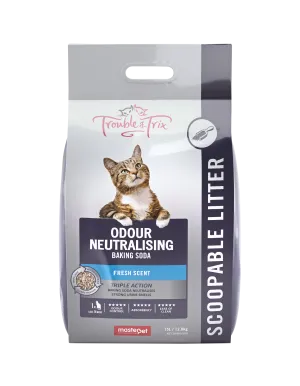 T&T Odour Neutralising   Baking Soda Cat Litter 15L