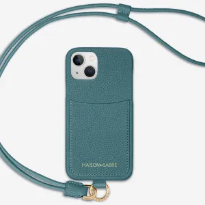 The Sling Phone Case iPhone 13 - Bondi Blue