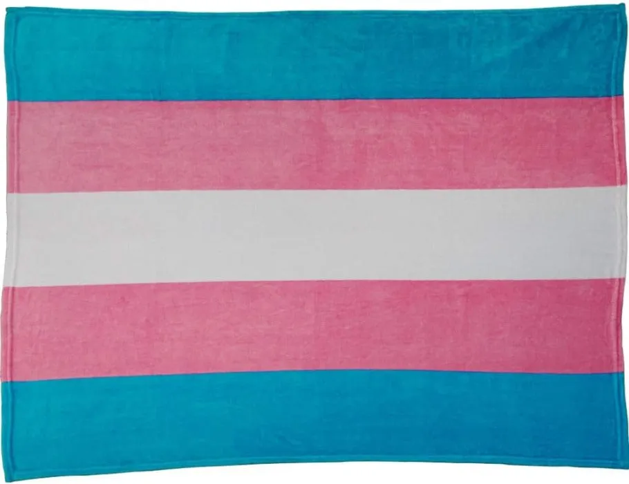 Transgender Pride 50x60 Soft Throw Blanket