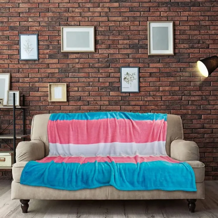 Transgender Pride 50x60 Soft Throw Blanket